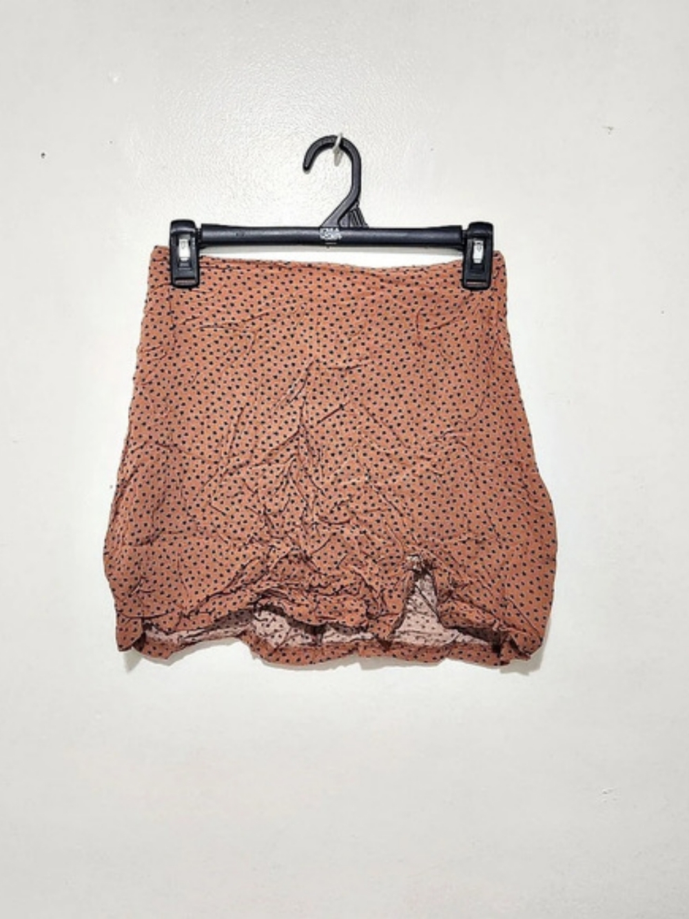 Lilla Hearts Floral Skirt XS Brown & Black